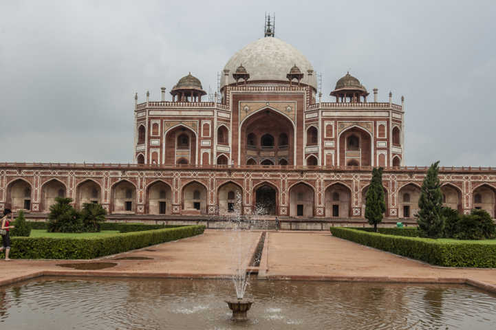 39 - India - Nueva Delhi - mausoleo de Humayun - tumba de Humayun